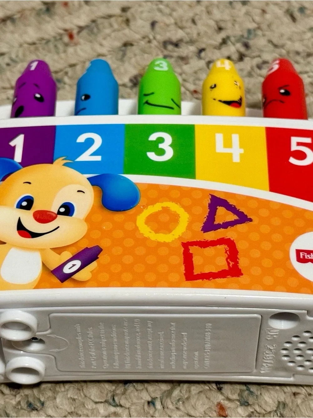 Fisher Price Laugh & Learn Colorful Mood Crayons Set - tested